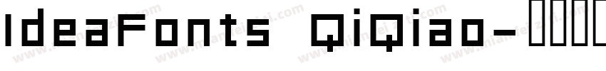 IdeaFonts QiQiao字体转换